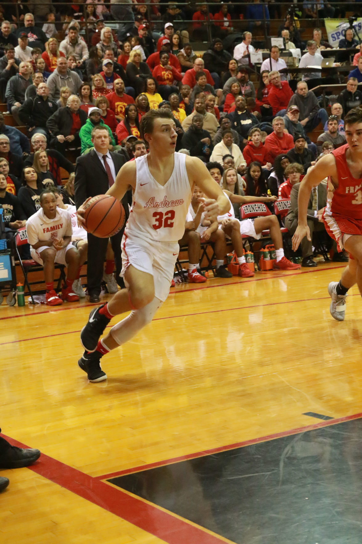 Gallery: Class 2A boys basketball semistate: Andrean vs Frankton